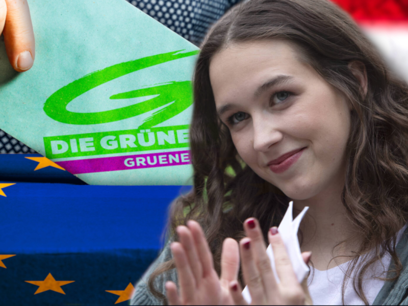 Desaster für die Grünen vor Europawahl in Österreich.