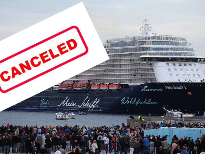 Kreuzfahrt: Reihenweise Reedereien müssen aus diesem Grund ihre Reisen absagen.