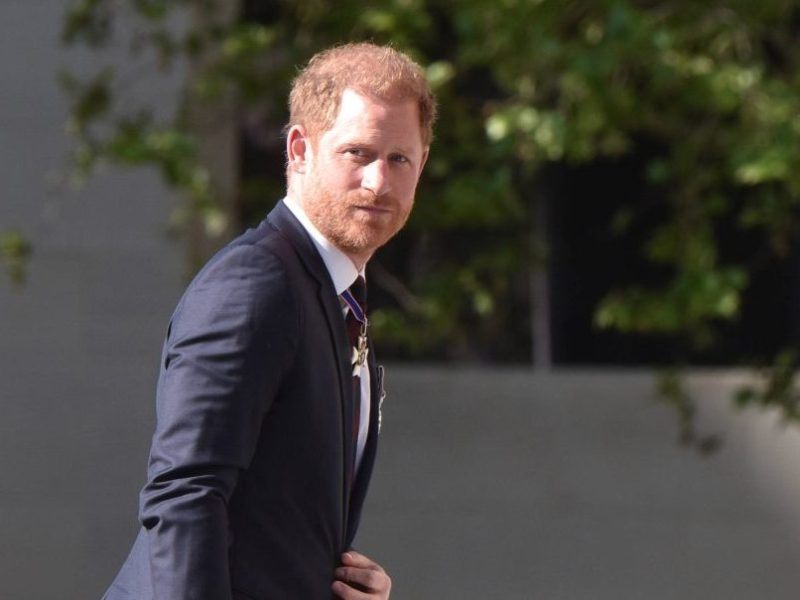 Prinz Harry am Mittwoch in London.