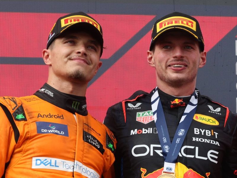 Formel 1: Lando Norris und Max Verstappen sind gute Freunde.