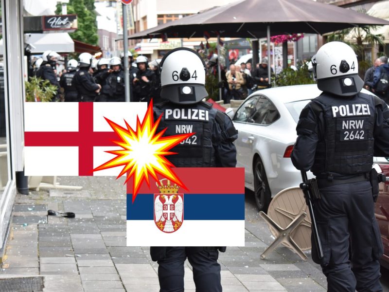 Vor Serbien - England kracht es schon gewaltig.