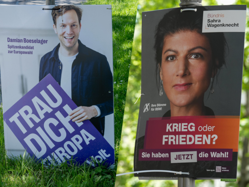 Letzte Umfragen vor Europawahl 2024