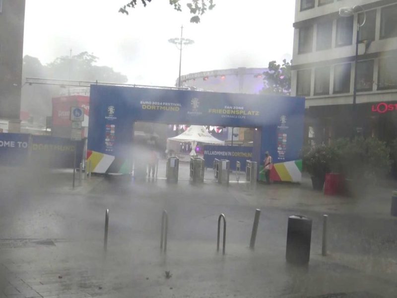 In Dortmund wütete ein heftiges Gewitter!