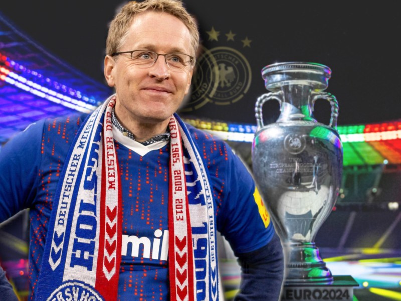 Daniel Günther muss künftig den Liga-Spagat zwischen Holstein Kiel und Bayern München schaffen. Bei der EM steht er voll und ganz hinter dem DFB.