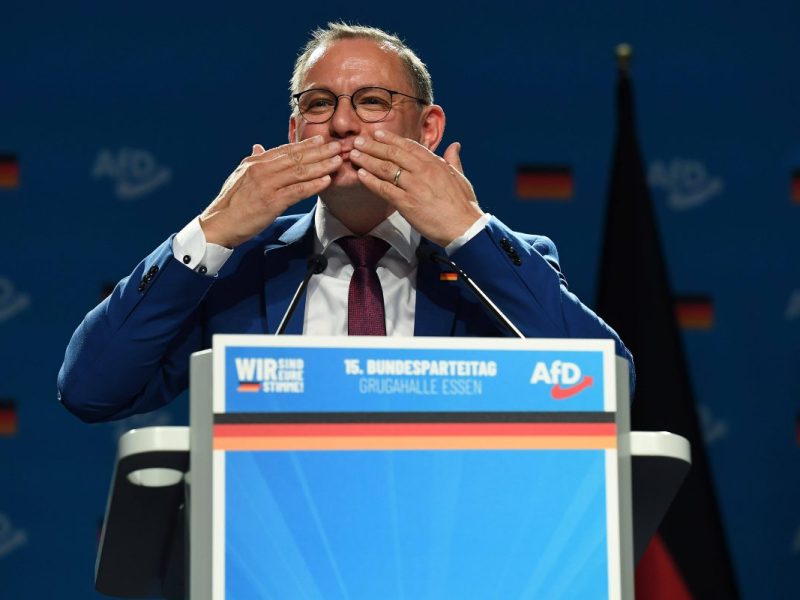 Starkes Ergebnis für Chrupalla und Weidel.