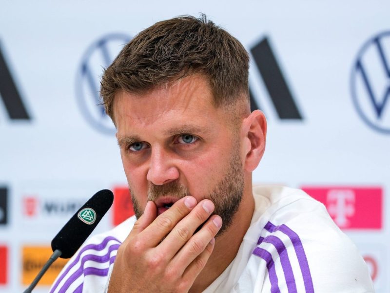 Niclas Füllkrug und der DFB wollen von der Torwart-Diskussion nichts hören.