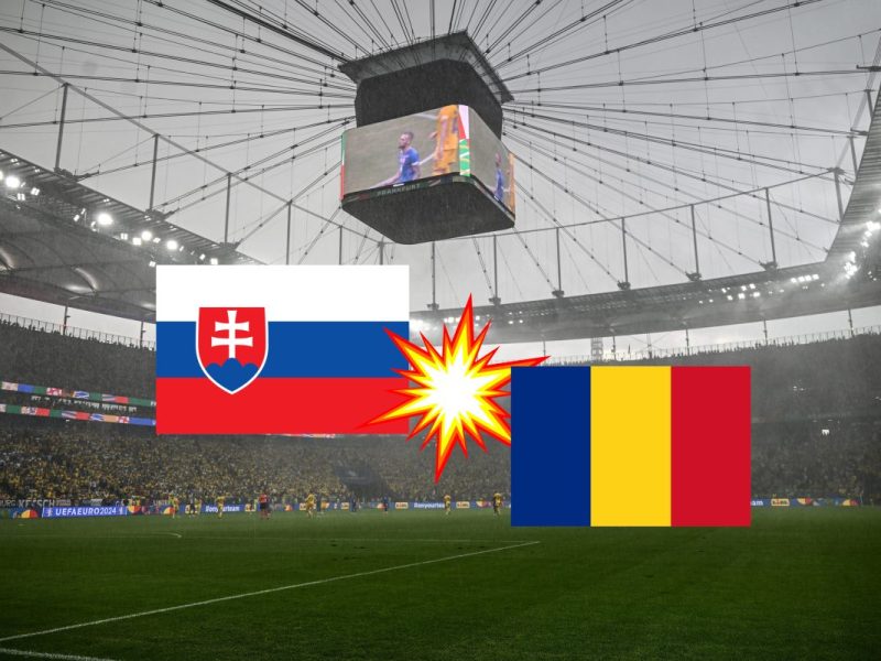 Große Aufregung im Frankfurter Stadion. Im Spiel Slowakei - Rumänien knallte es plötzlich. Die Fans waren in Sorge.