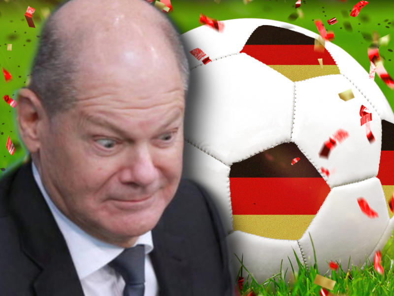 Olaf Scholz freut sich auf die Heim-EM.
