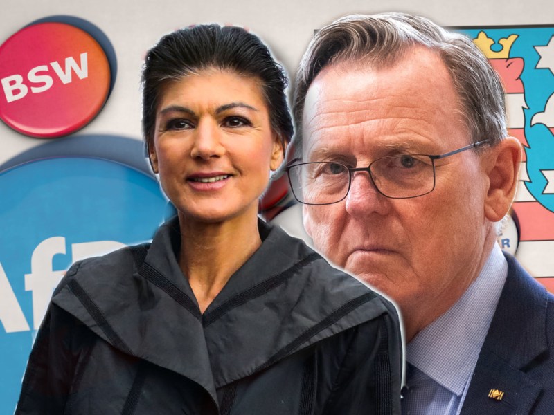 Die Landtagswahl in Thüringen könnte für das BSW zur großen Party werden.