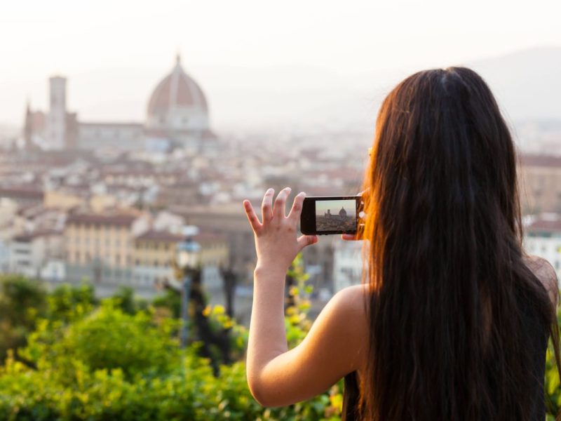 Im Urlaub in Italien eskalierte eine Touristin komplett! (Symbolfoto)