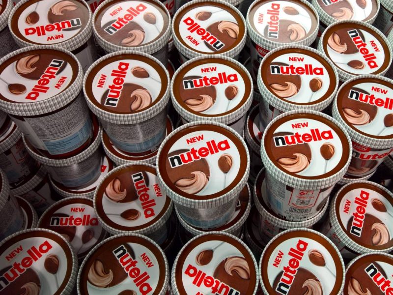 Rewe Edeka Nutella Eis