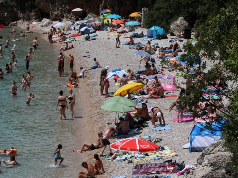 Der Urlaub in Kroatien wird für Touristen zur Belastungsprobe.