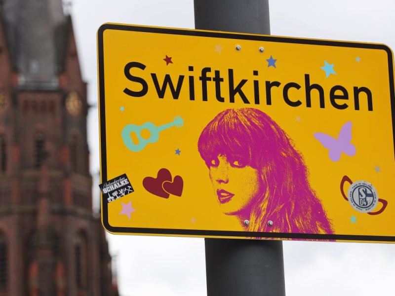 Taylor Swift in Gelsenkirchen: Stadt bereitet sich auf die Fans vor.