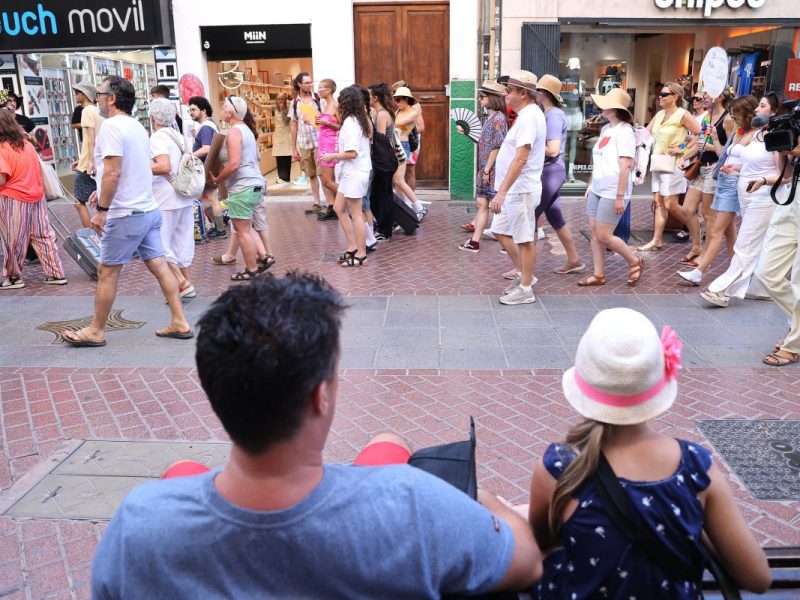 Urlaub auf Mallorca. Am Sonntag findet erneut ein Protest gegen Massentourismus auf der Insel statt.