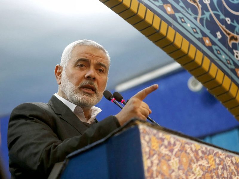 Bei einem Angriff hat Israel den Hanas-Führer Ismail Haniyeh getötet.