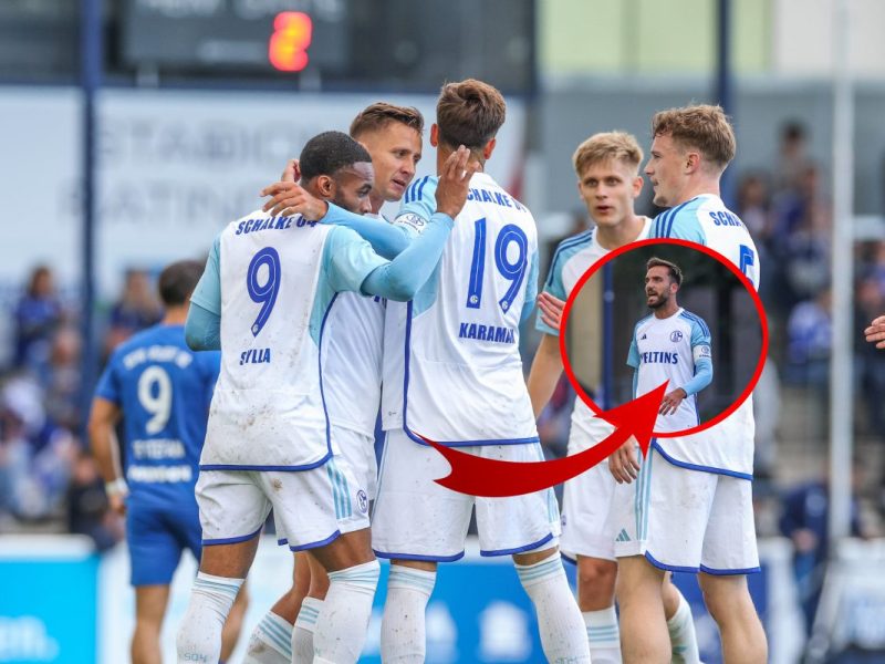 Der FC Schalke 04 überzeugte im ersten Testspiel der Sommer-Vorbereitung. Dabei machten die Knappen-Fans bei einem bestimmten Anblick große Augen.