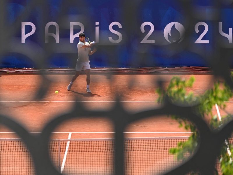 Olympia 2024: Beim Tennis-Turnier könnte es hoch hergehen.