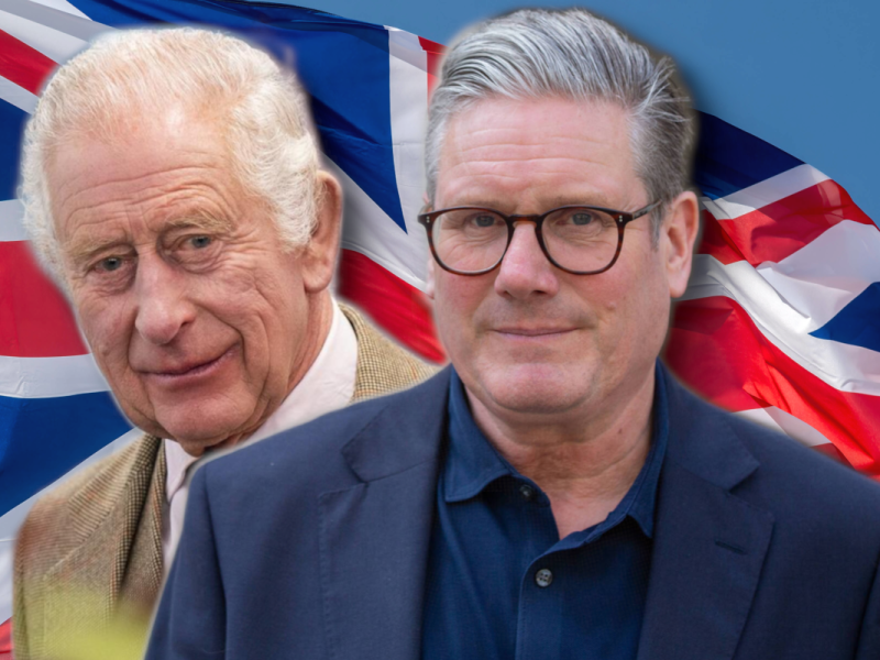 König Charles ernennt den neuen Premierminister Starmer