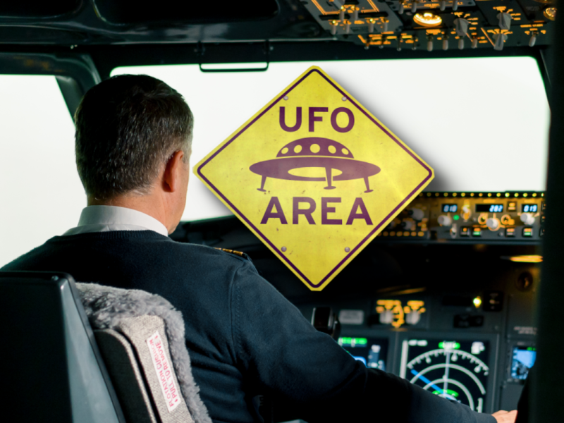 Piloten berichten über Ufo-Sichtungen.