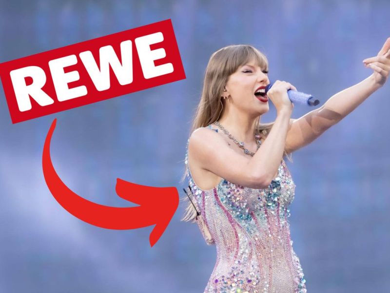 Rewe mit ungewöhnlicher Aktion während Taylor Swift