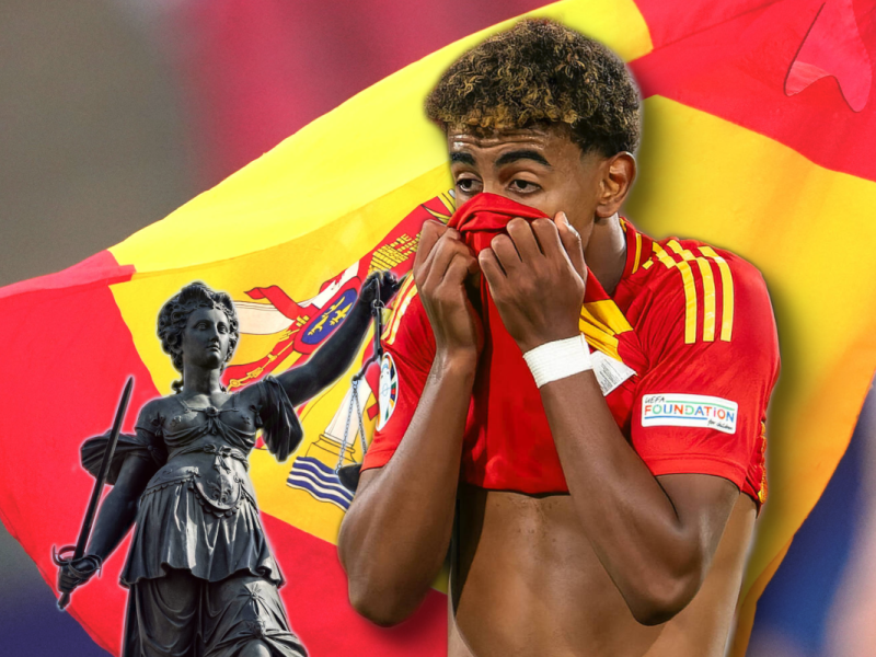 Dem spanischen Fußballverband droht bei der EM eine justizielle Strafe.