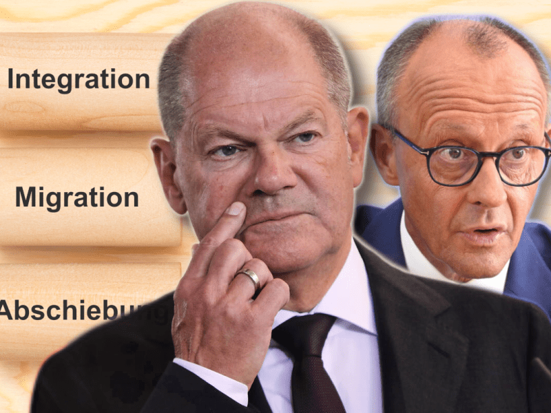 Bundeskanzler Scholz und Oppositionsführer Merz wollen einen 