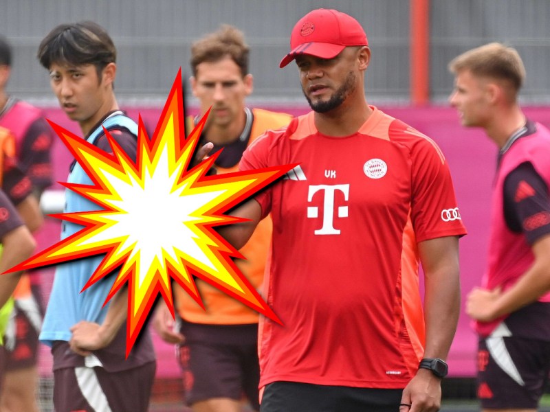 Vincent Kompany greift beim FC Bayern München durch.