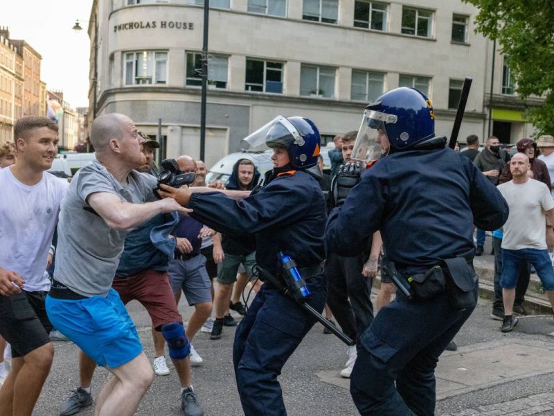 Was ist los in Southport, Großbritannien?