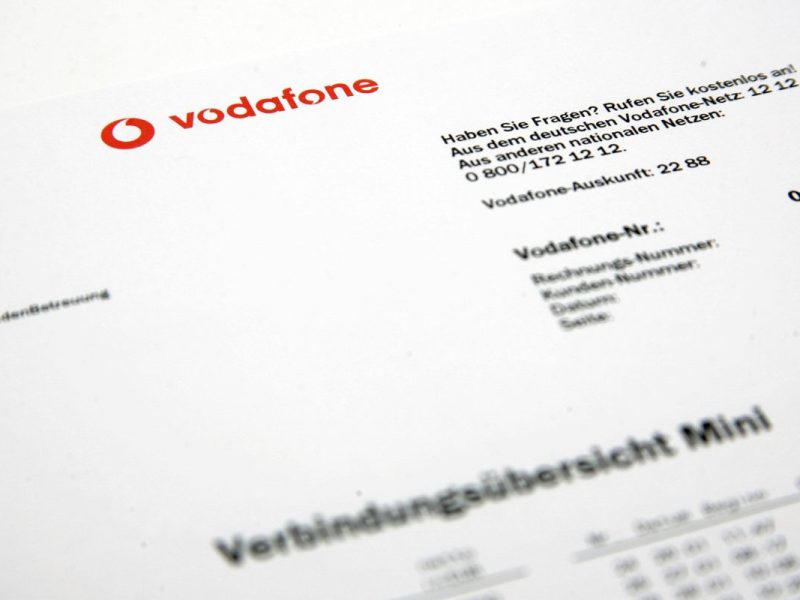 Vodafone führt Kunden mit falschen Verträgen hinters Licht. (Symbolfoto)