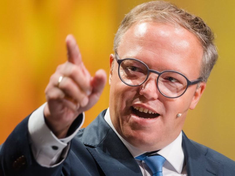 Mario Voigt (CDU) könnte als neuer Ministerpräsident aus der Thüringen-Wahl gehen.