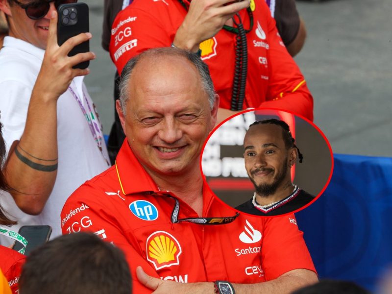 Wie hat Frederic Vasseur Lewis Hamilton von einem Wechsel zu Ferrari überzeugen können? Der Formel-1-Teamchef spricht über den Hamilton-Poker.