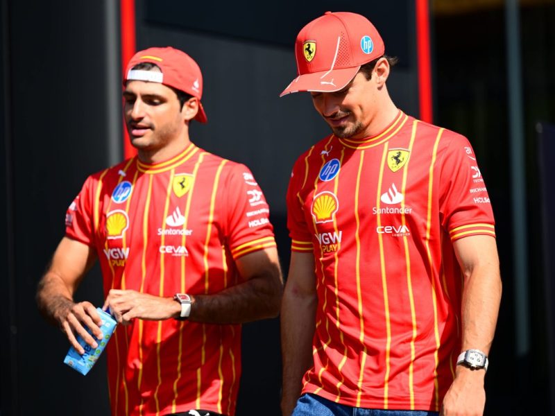Mehr als nur Formel 1-Kollegen? Carlos Sainz und Charles Leclerc.