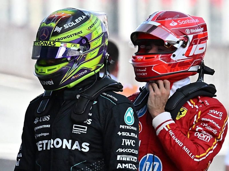 Formel 1: Bald fahren Leclerc und Hamilton zusammen.