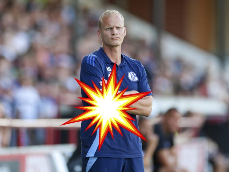 Der FC Schalke 04 startet in Kürze in die neue Saison. Vor dem ersten Spiel sorgt S04-Coach Karel Geraerts offenbar für einen echten Hammer.