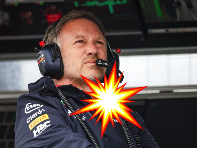 Christian Horner rastet komplett aus! Der Teamchef von Red Bull legt sich vor laufender Kamera mit einer Formel-1-Journalistin an.