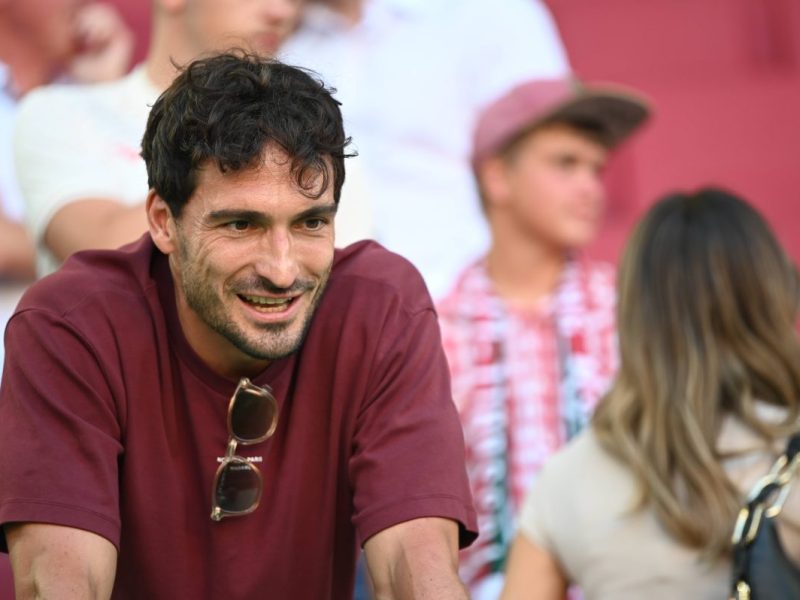 Mats Hummels beim Spiel in Augsburg.