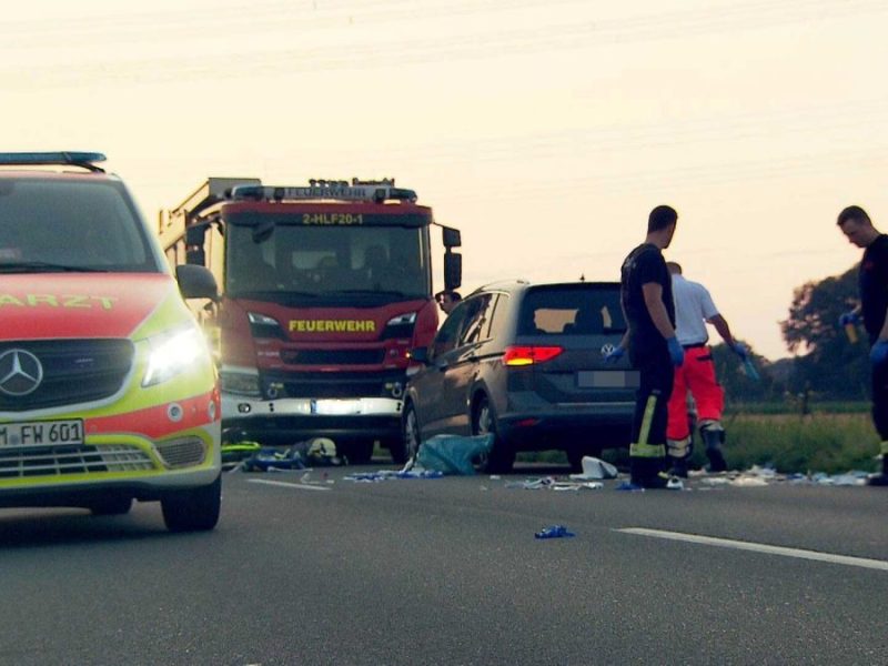 NRW: Tödlicher Unfall auf einer Landstraße in Hamm
