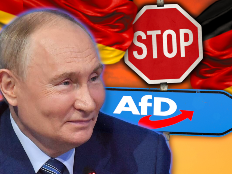 Putin-Nähe der Rechtsaußen-Partei AfD