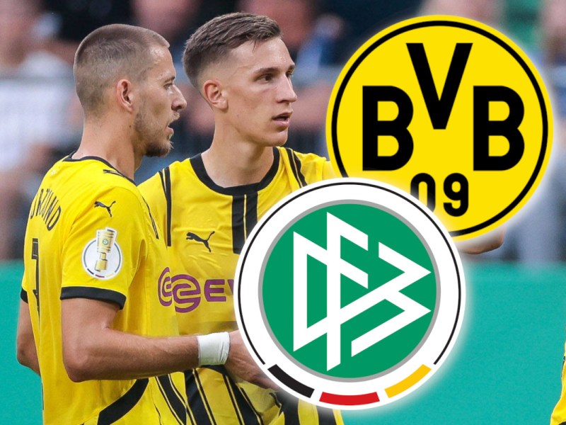 Borussia Dortmund muss im DFB-Pokal nach Wolfsburg.