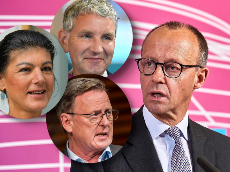 Koalitionsspiele der CDU in Ost-Deutschland.