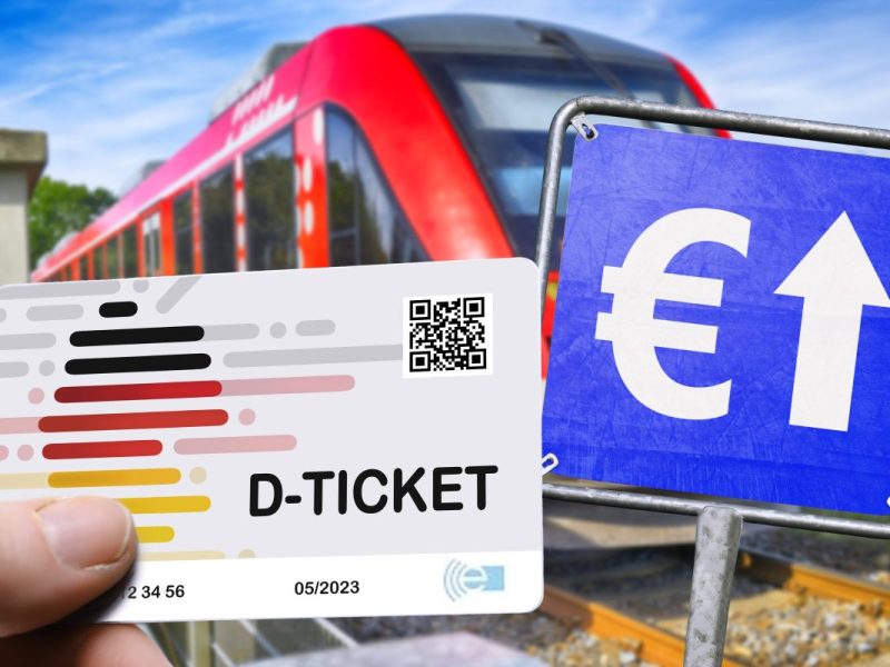 Das Deutschlandticket wird ab 2025 teurer!