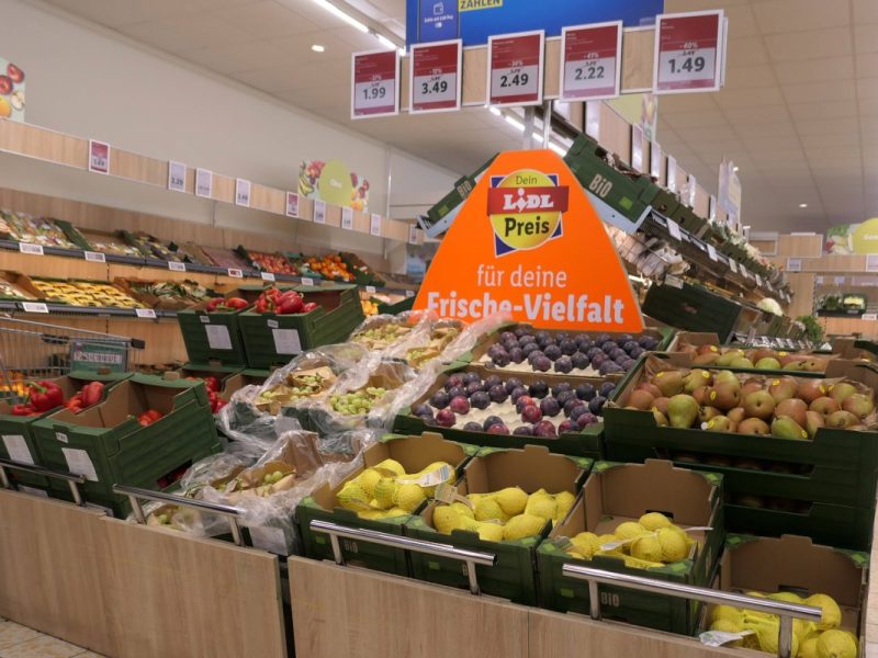 Obst und Gemüse von Aldi, Lidl und Co.
