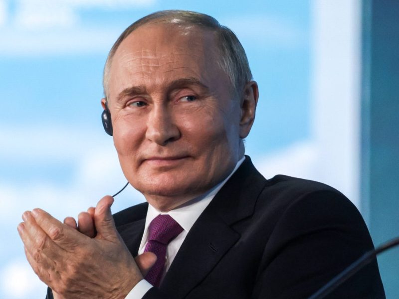 Kreml-Chef Putin kann sich Friedensverhandlungen vorstellen - aber zu seinen Konditionen.