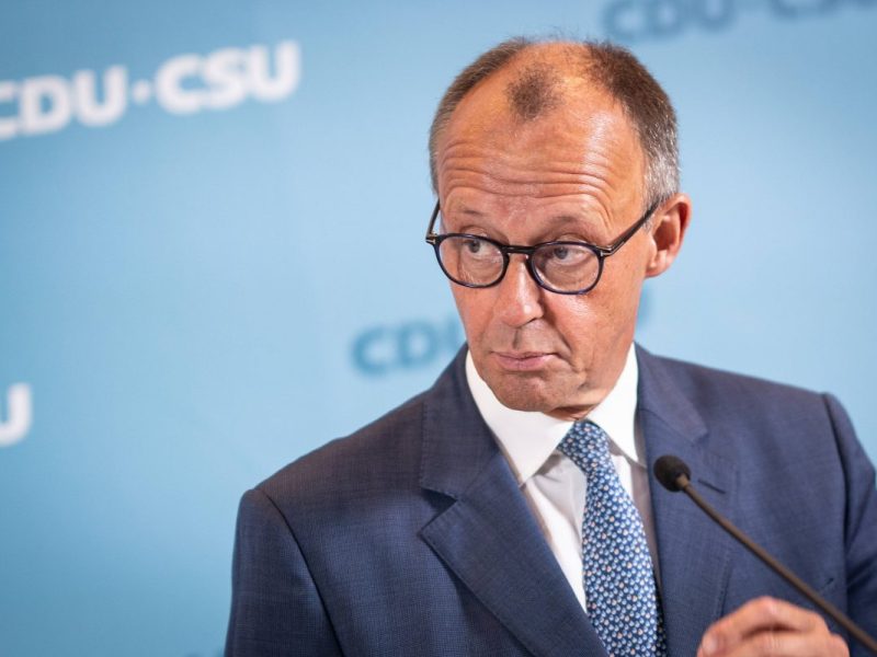 Will harte Asylwende: CDU-Chef Merz