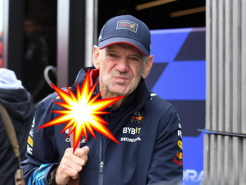 Adrian Newey wird Red Bull nach dem Ende der laufenden Formel-1-Saison verlassen. Für Red Bull droht es daher immer bitterer zu werden.