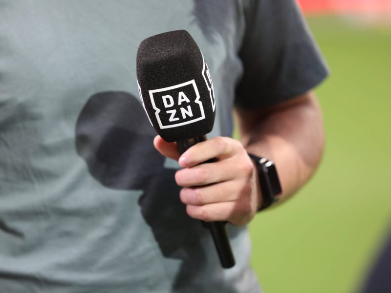 DAZN verkündet die Nachricht.