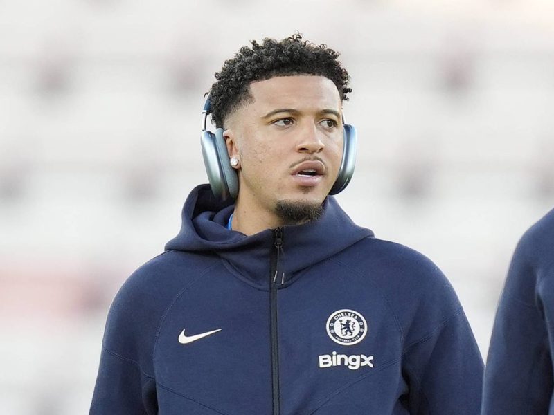 Jadon Sancho spielt jetzt bei Chelsea London.