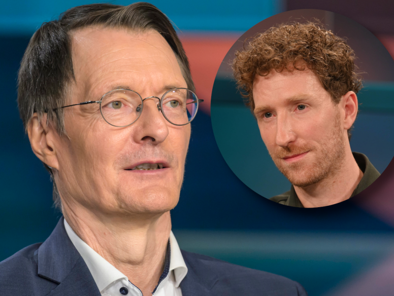 Minister Lauterbach bei hart aber fair (ARD)