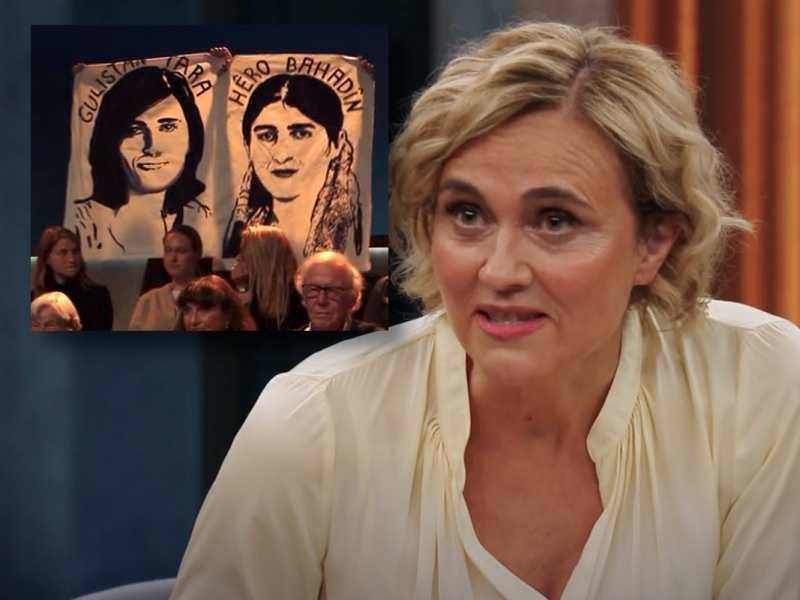 Störaktion bei Miosga (ARD)