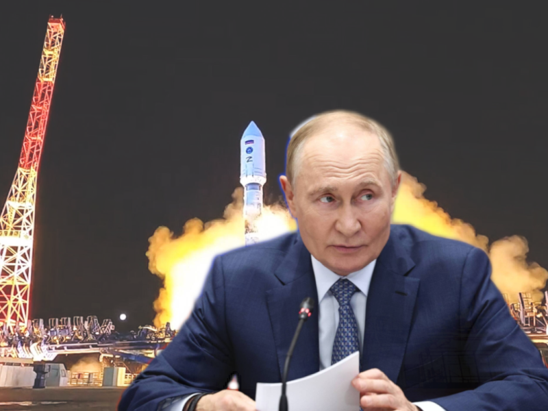 Putin-Superwaffe explodiert beim Start und wirft ihn weit zurück.